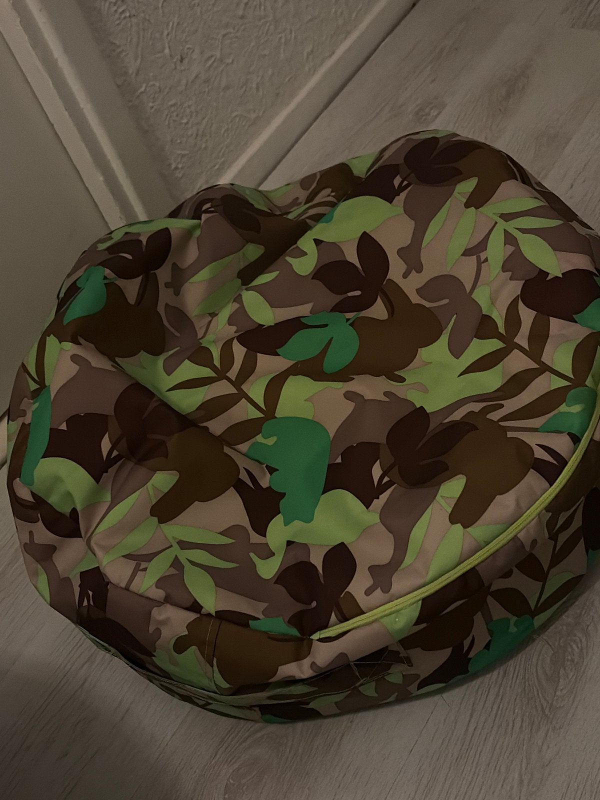 Zitzak peuter met camouflageprint, Ophalen, Gebruikt, Meerkleurig, Zitzak