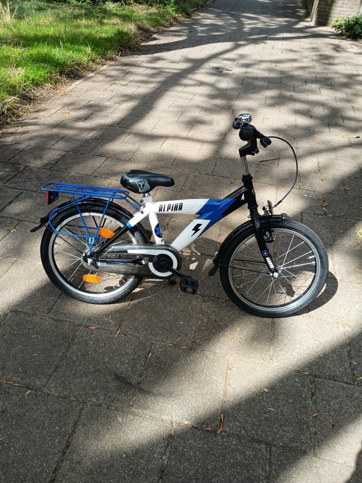 stoere 16 inche jongens fiets van Alpina, Ophalen, Zo goed als nieuw, 16 tot 20 inch, Alpina
