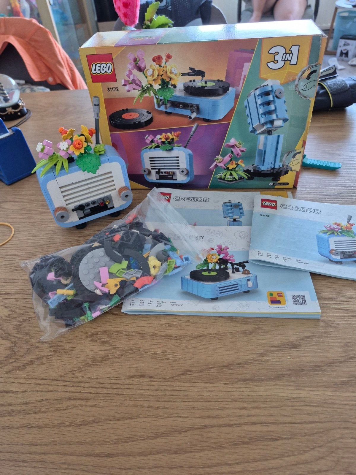 LEGO Creator 3in1 Retro Radio, Ophalen of Verzenden, Zo goed als nieuw, Overige merken