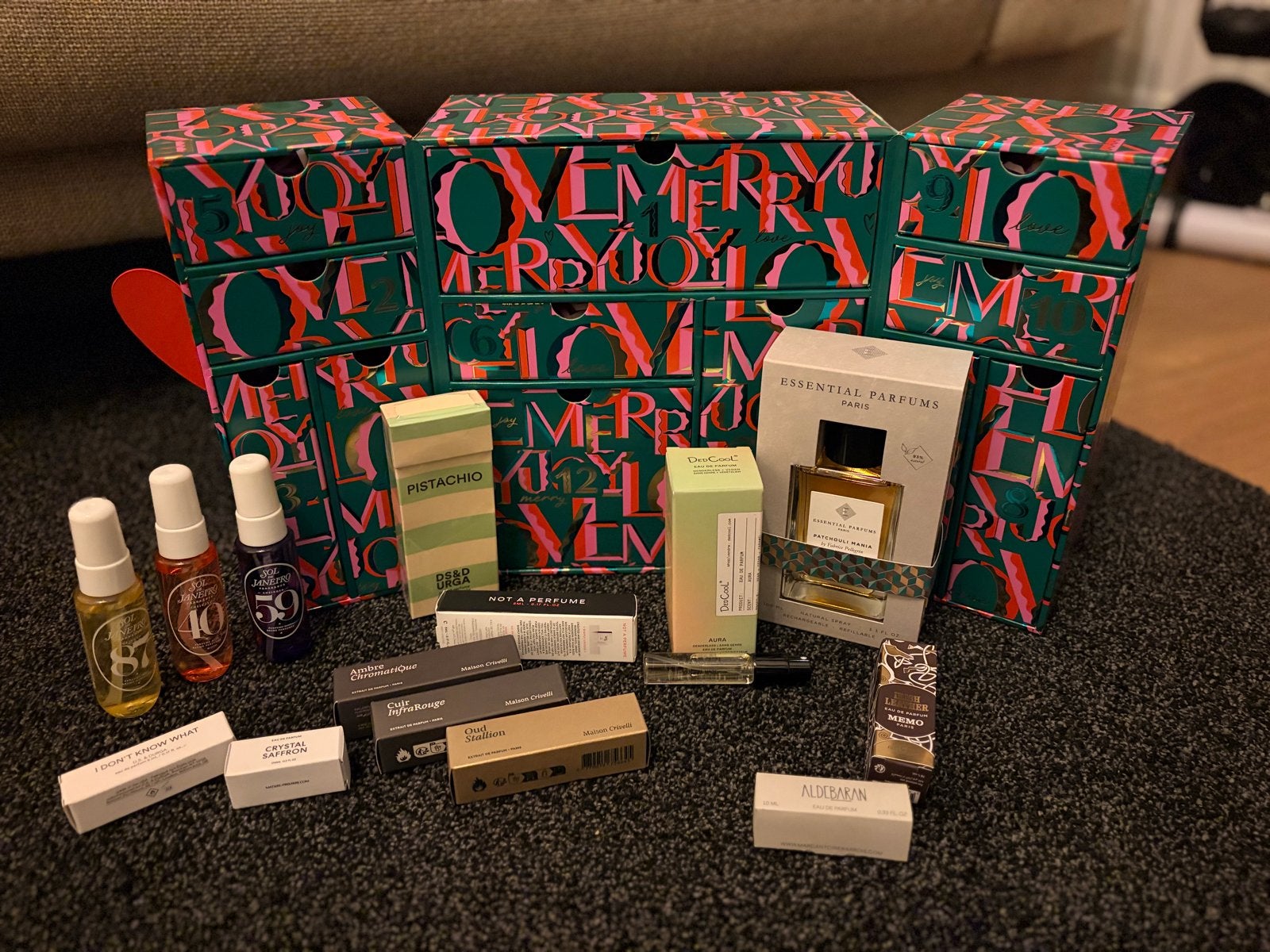 Adventskalender gevuld met niche parfums, Ophalen of Verzenden, Nieuw