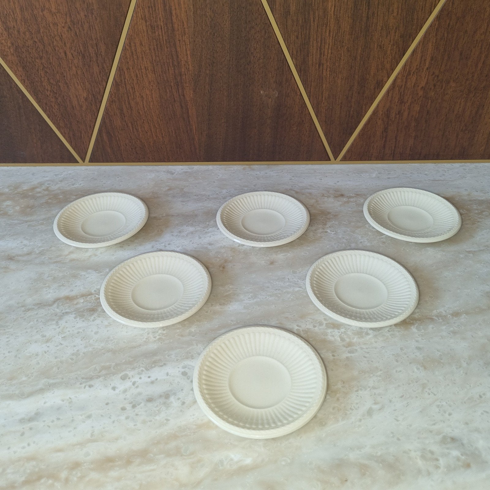 Wedgwood Edme theetipjes / petit four schotels - 6 stuks, Ophalen of Verzenden
