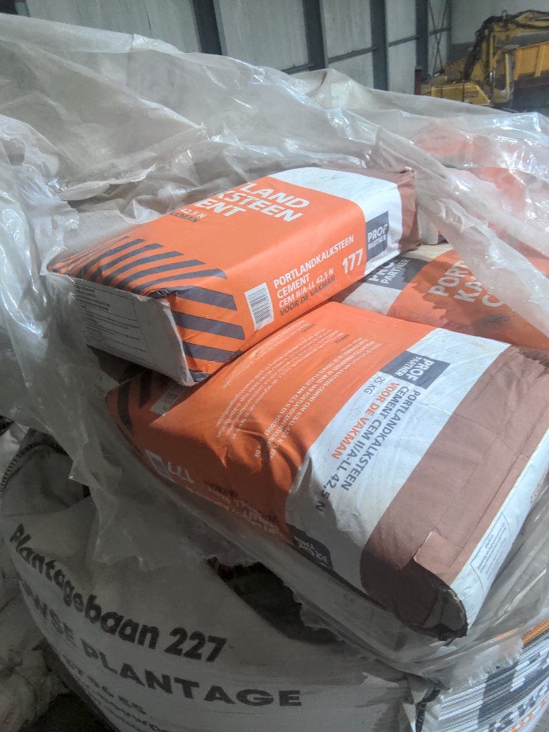 Portland cement zakken, Ophalen, Nieuw, Overige typen