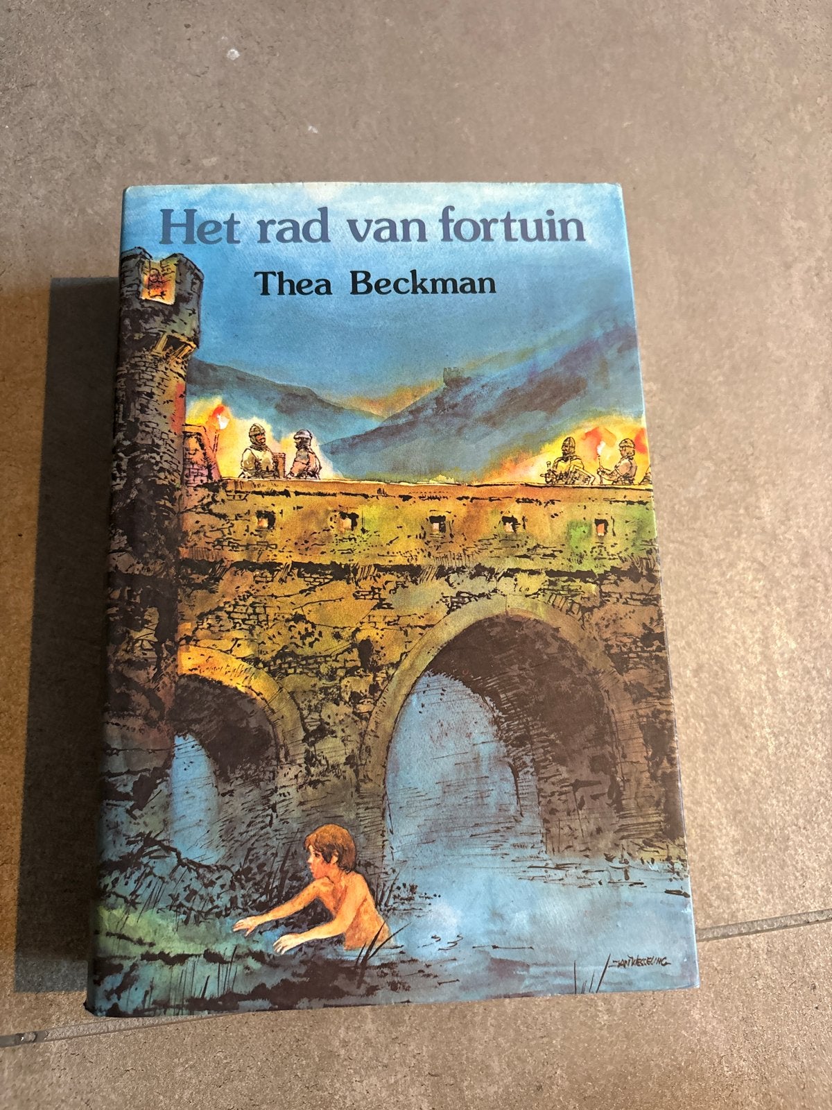 Het rad van fortuin - Thea Beckman (Gelezen), Ophalen of Verzenden, Gelezen, Fictie