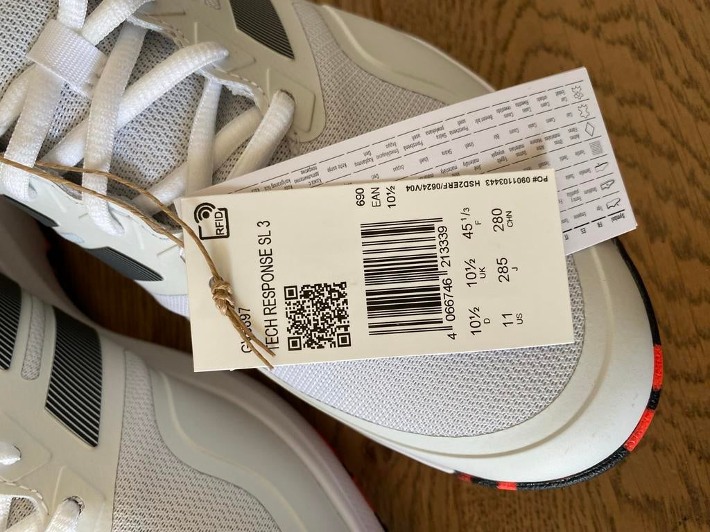 Nieuwe Adidas Tech Response SL 3 Golfschoenen Maat 45 1/3, Kleding | Heren, Schoenen, Ophalen of Verzenden, Nieuw, Wit