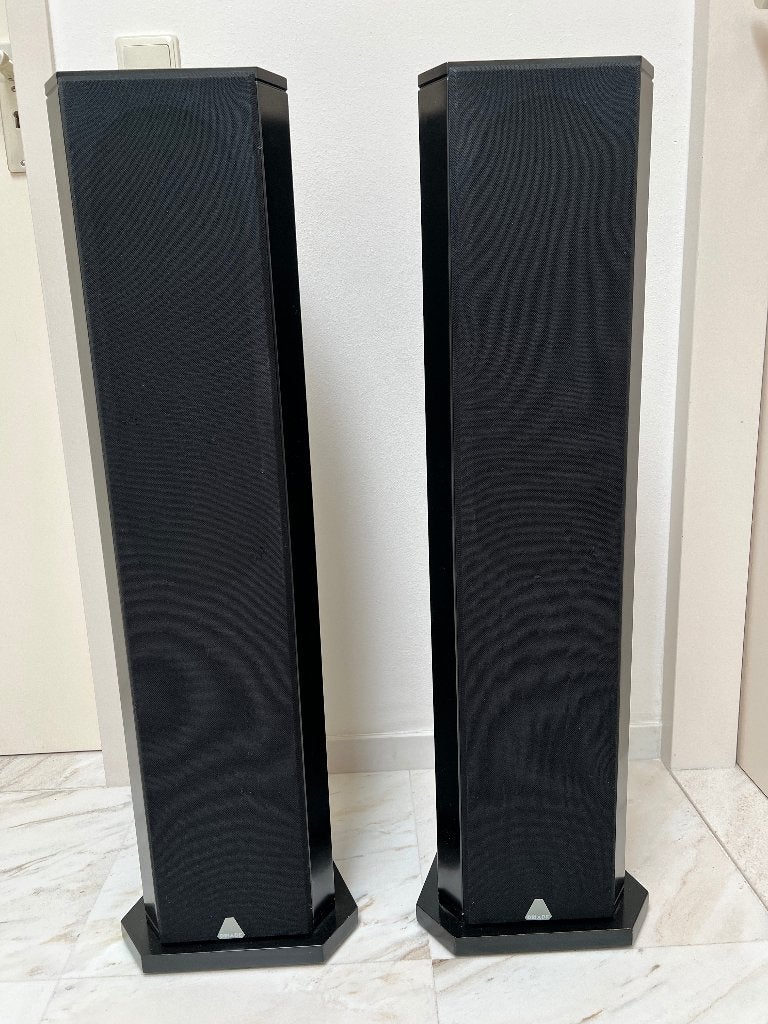 Set Driade luidsprekers, Audio, Tv en Foto, Luidsprekers, Vloerstaande luidspreker, Gebruikt, Inclusief kabels, Ophalen