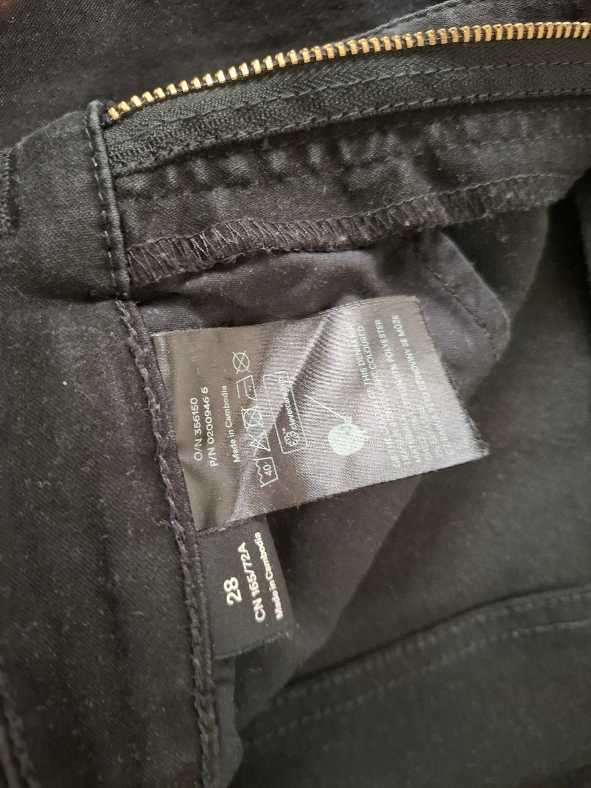 Monki Skinny Jeans Zwart - Maat 28, Zwart, Ophalen of Verzenden, Monki, W28 - W29 (confectie 36)