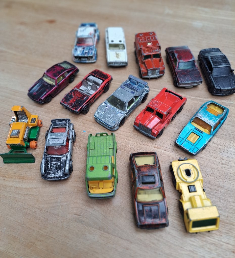 Matchbox, Hobby en Vrije tijd, Modelauto's | 1:18, Ophalen, Gebruikt, Auto, Overige merken