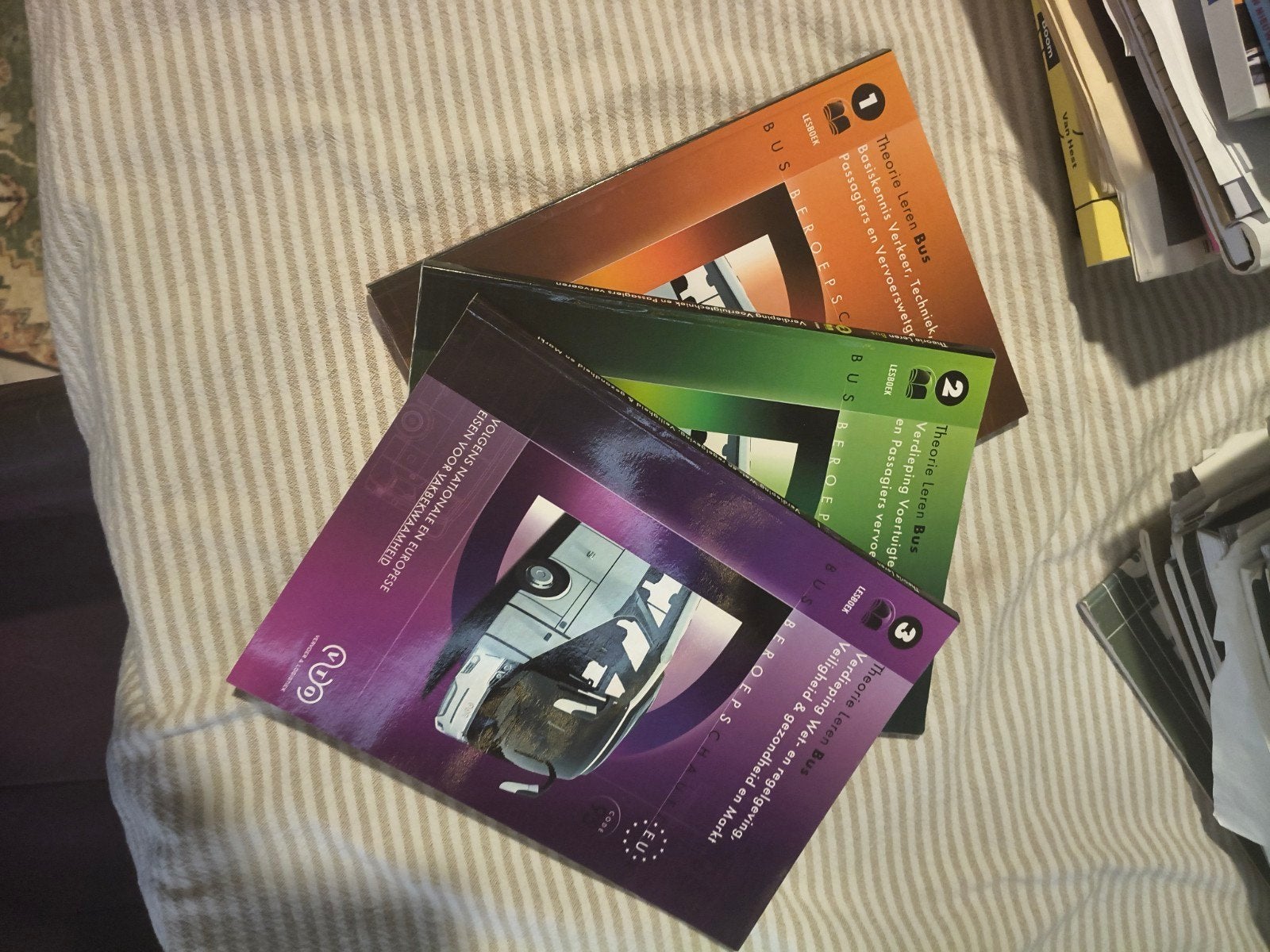Theorie Leren Bus - Complete set (deel 1, 2, 3), Ophalen of Verzenden, Gelezen, LBO, VTO Verkeer & Logistiek