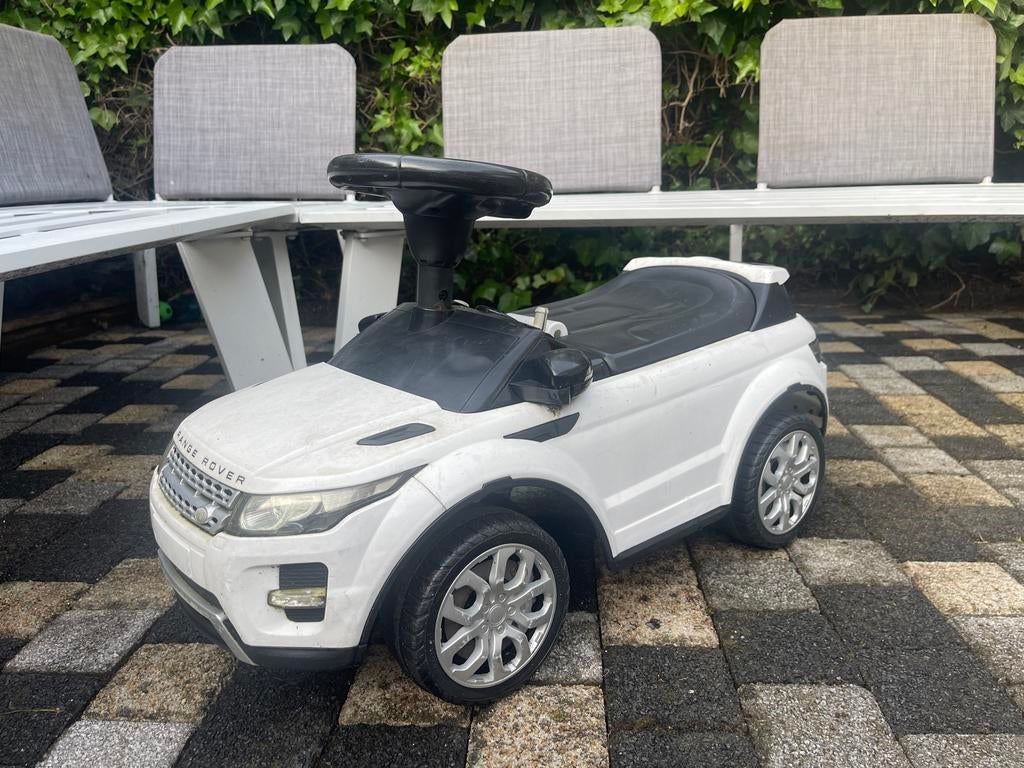 Range Rover Evoque loopauto voor kinderen, Kinderen en Baby's, Ophalen of Verzenden, Gebruikt, Loopvoertuig