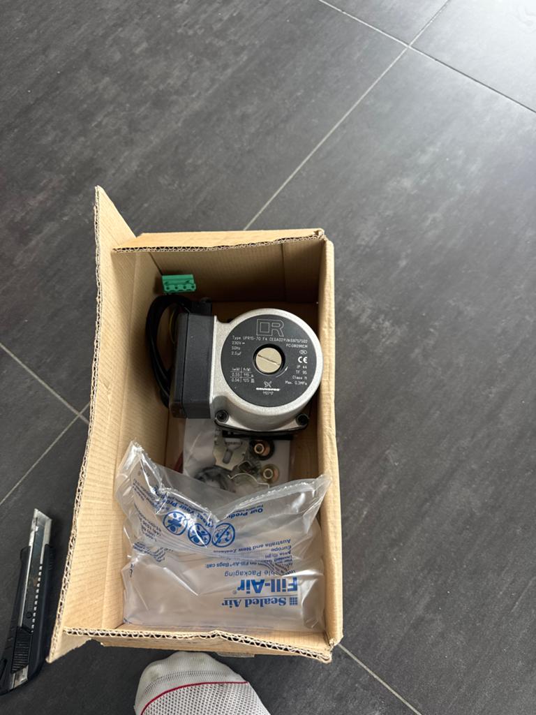 Remeha S100019 CV-pomp / circulatiepomp Grundfos, Ophalen of Verzenden, Nieuw, Overige typen