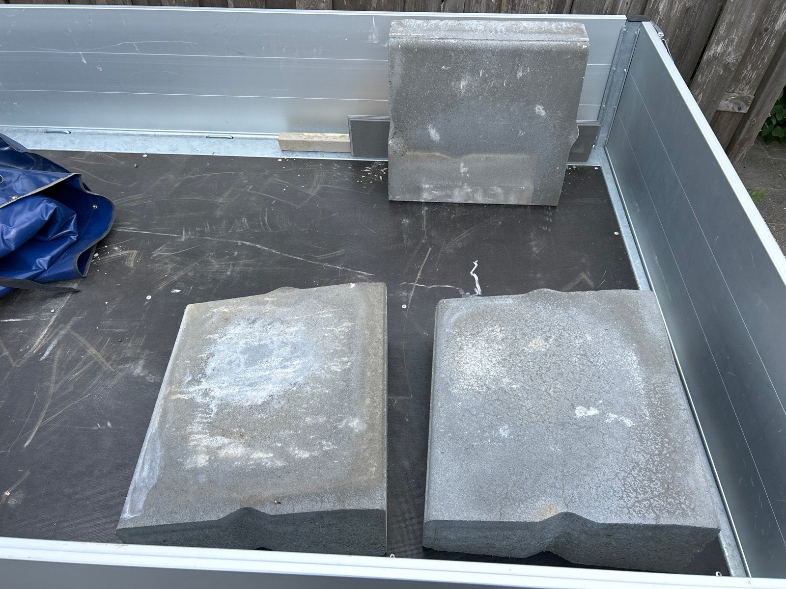 Inrit/ uitrit/ afrit betontegel nieuw, Tuin en Terras, Tegels en Klinkers, Ophalen, Gebruikt, Minder dan 5 m², Beton
