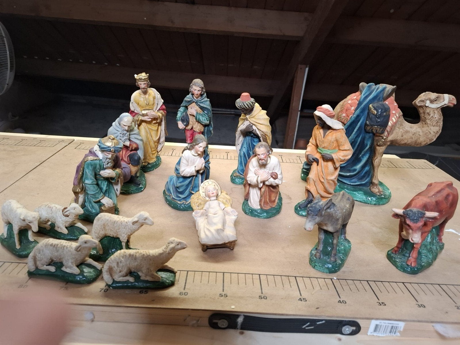 figuren kerststal, Ophalen