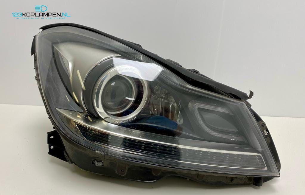 Mercedes C Klasse W204 Facelift Xenon LED koplamp rechts