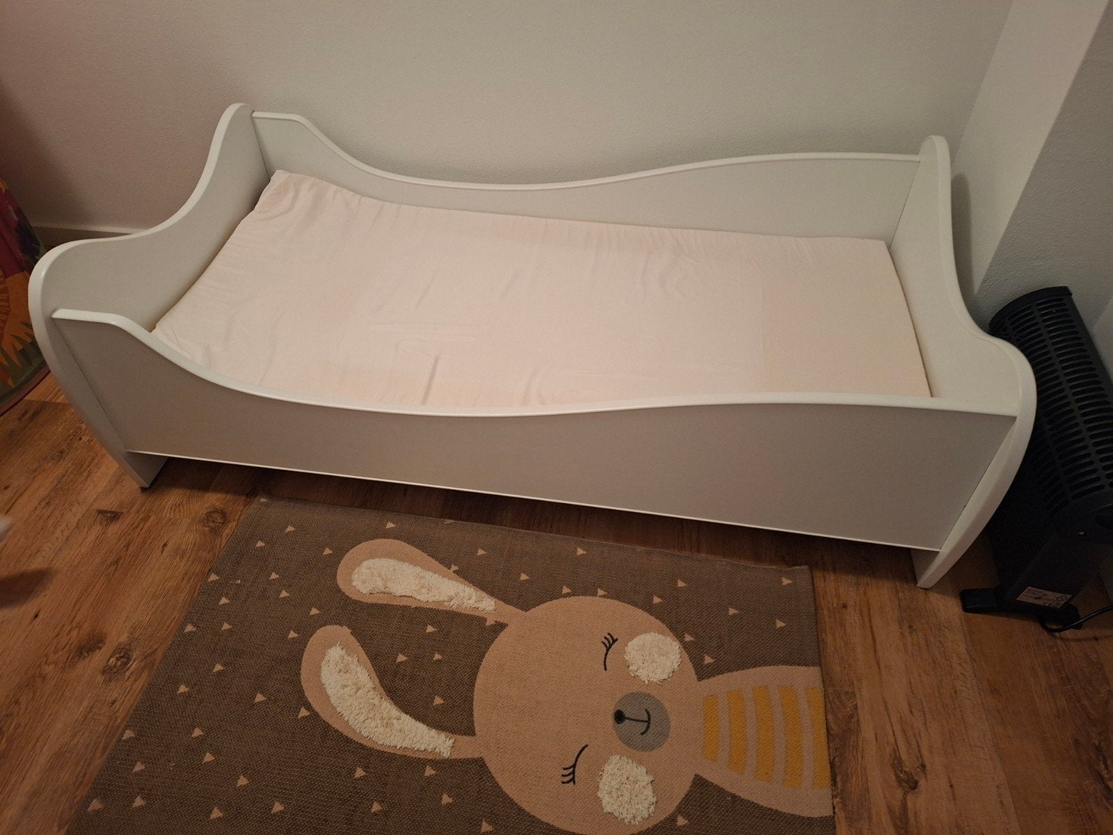 Peuterbed zo goed als nieuw, Kinderen en Baby's, Kinderkamer | Bedden, 70 tot 85 cm, 140 tot 160 cm, Zo goed als nieuw, Ophalen