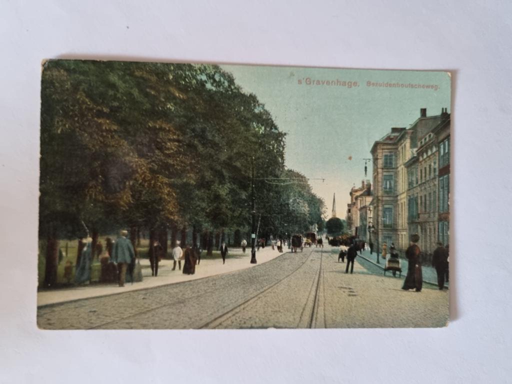Den Haag met ( Bezuidenhoudseweg), Ophalen of Verzenden, Voor 1920, Zuid-Holland