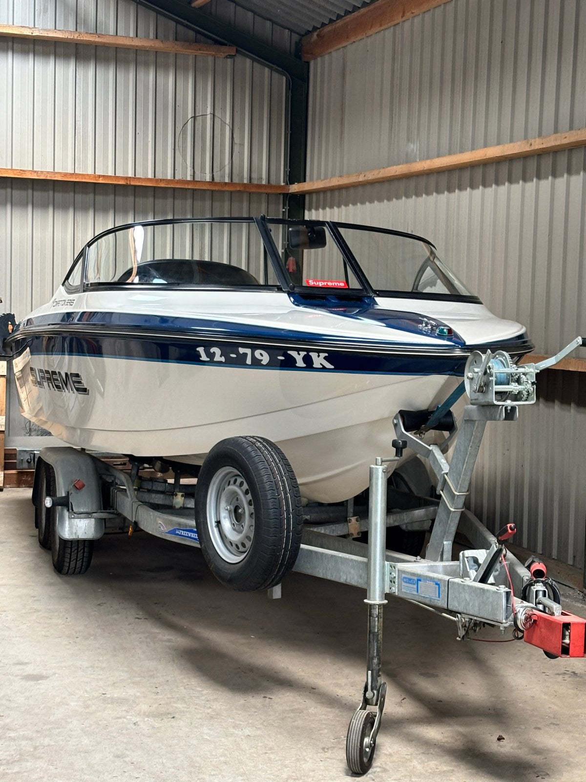 Supreme Competition Series speedboot met trailer, Ophalen, Overige merken, Gebruikt, Binnenboordmotor
