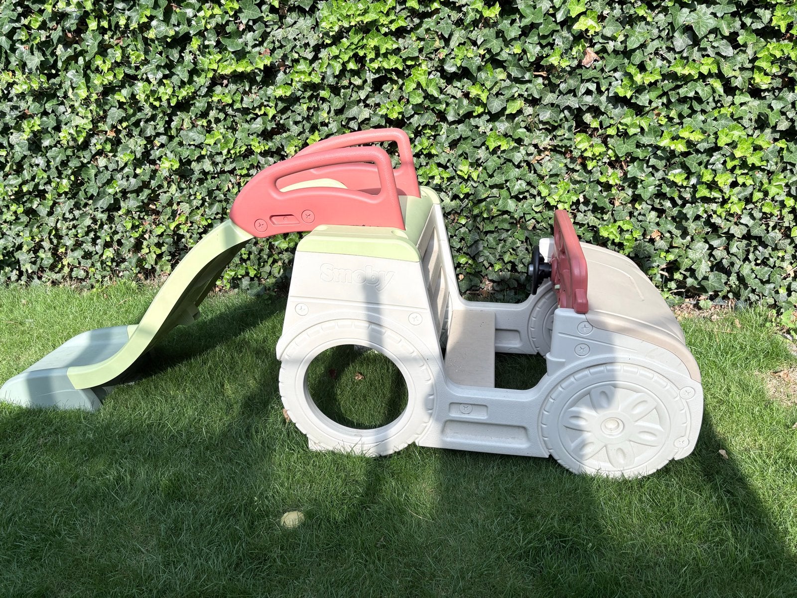 Smoby Auto Glijbaan - Zo goed als nieuw, Ophalen, Zo goed als nieuw, Glijbaan