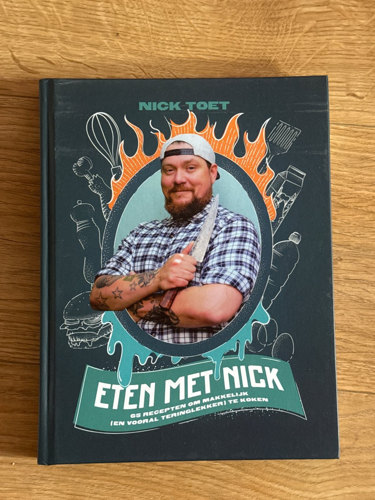 Eten met Nick - Kookboek van YouTube-fenomeen Nick Toet, Ophalen of Verzenden, Zo goed als nieuw, Overige gebieden, Voorgerechten en Soepen