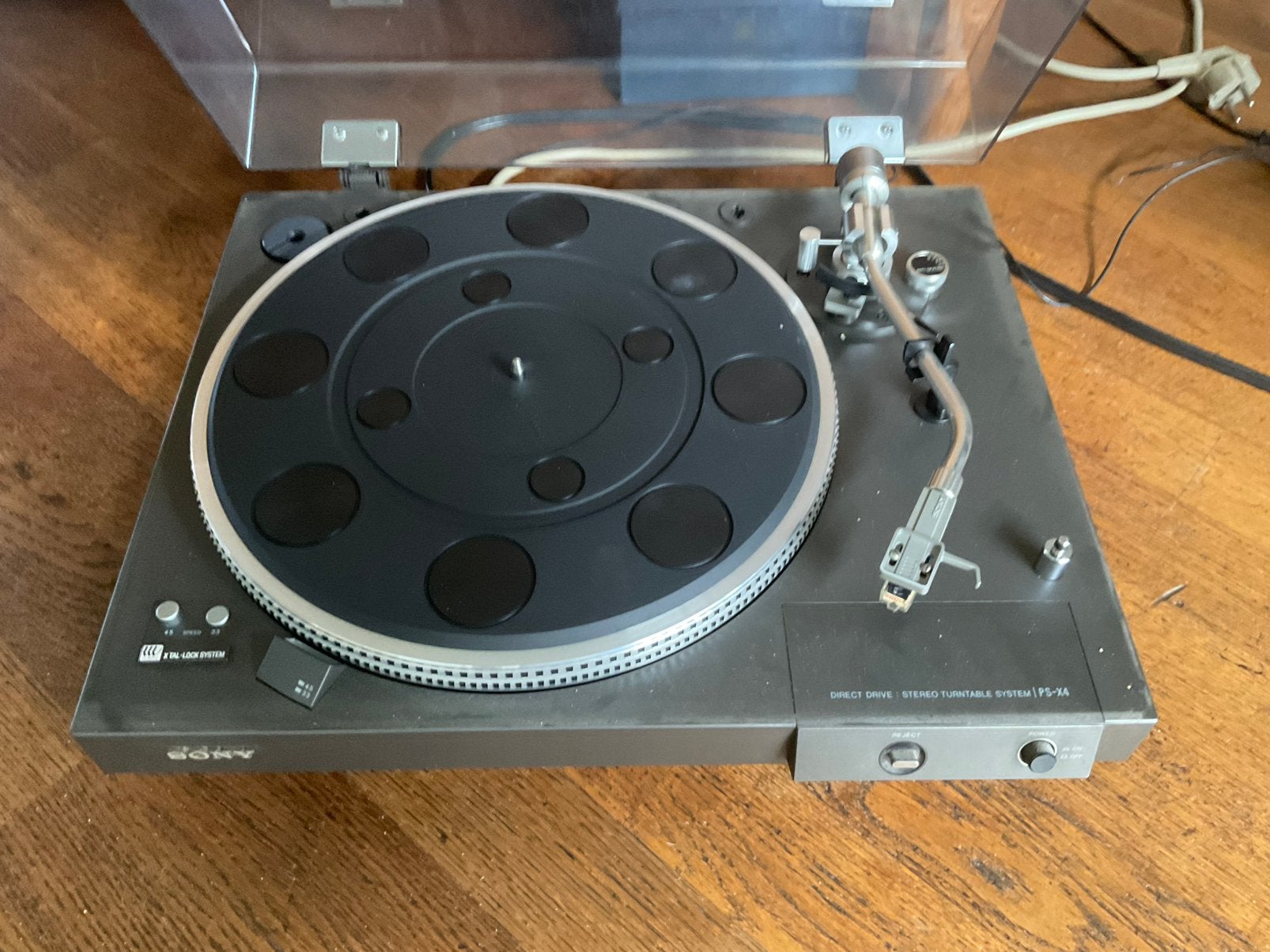 SONY PS-X4 DIRECT DRIVE PLATENSPELER, Ophalen of Verzenden, Zo goed als nieuw, Sony
