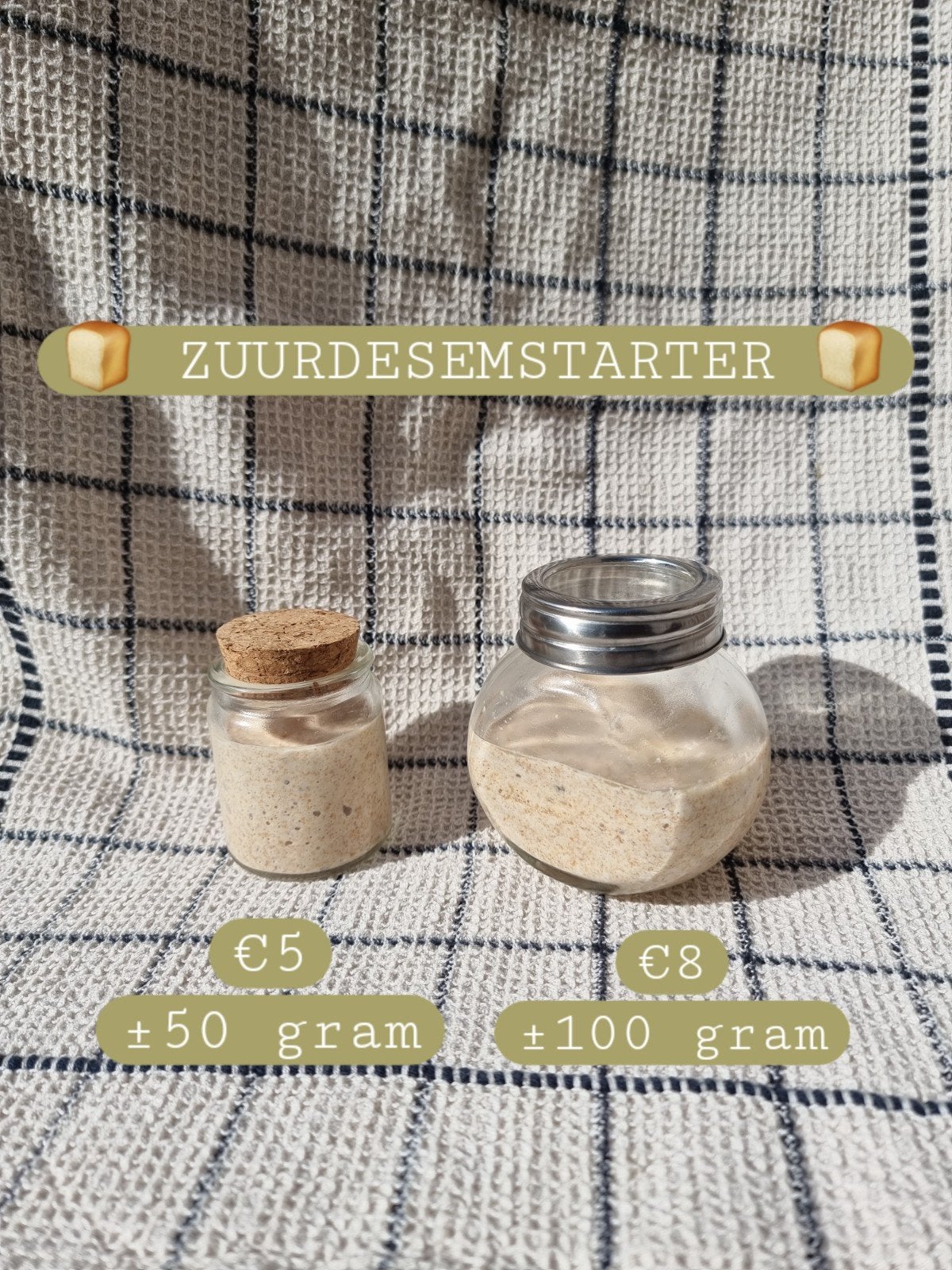 Zuurdesemstarter Sourdough Starter, Ophalen of Verzenden