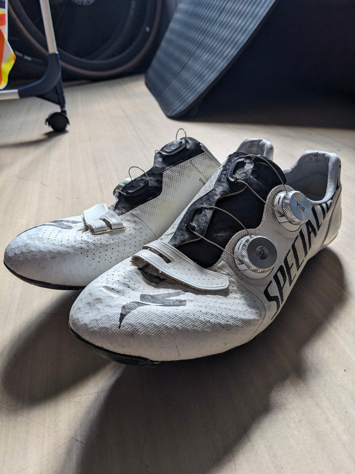Specialized sworks 7 racefietsschoen, Specialized, Ophalen of Verzenden, Gedragen, Wit