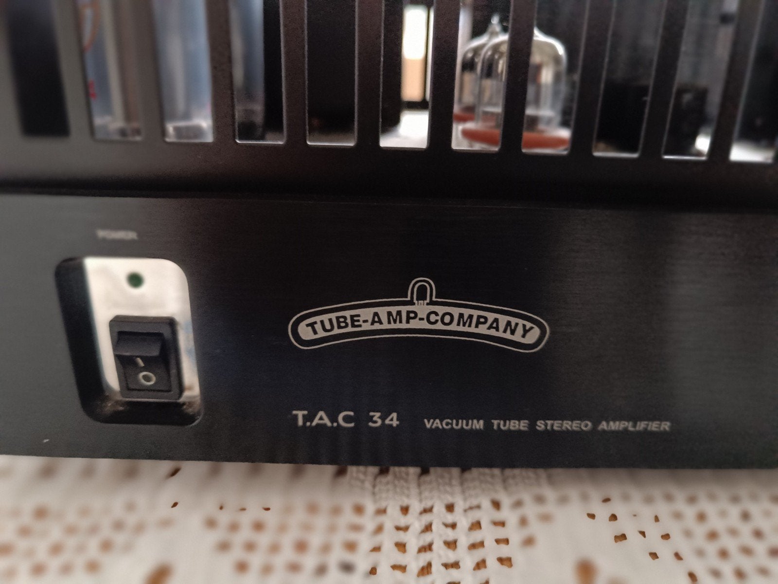 Tube-Amp-Company T.A.C 34 Vacuum Tube Stereo Versterker, Zo goed als nieuw, Ophalen, Overige merken, Minder dan 60 watt