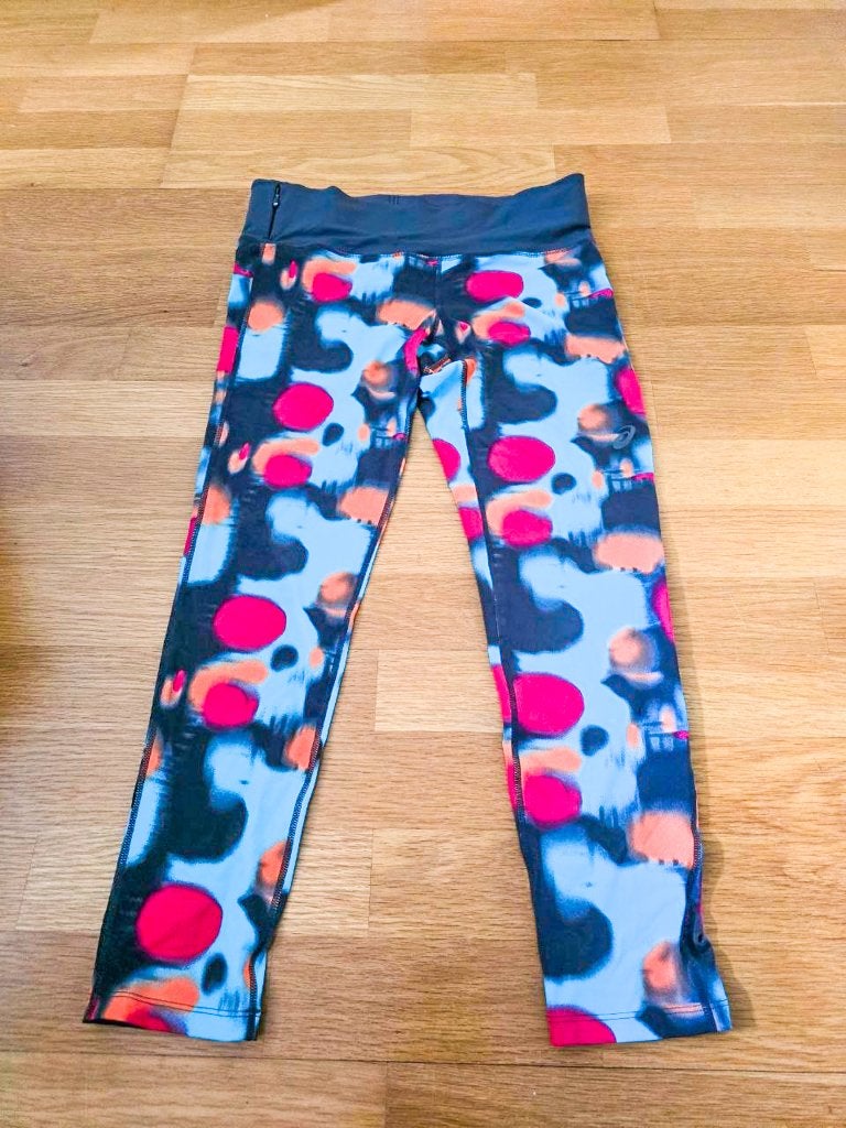 Gekleurde Hardloopleggings van Asics - Maat L, Meerkleurig, Maat 42/44 (L), Ophalen of Verzenden, Asics