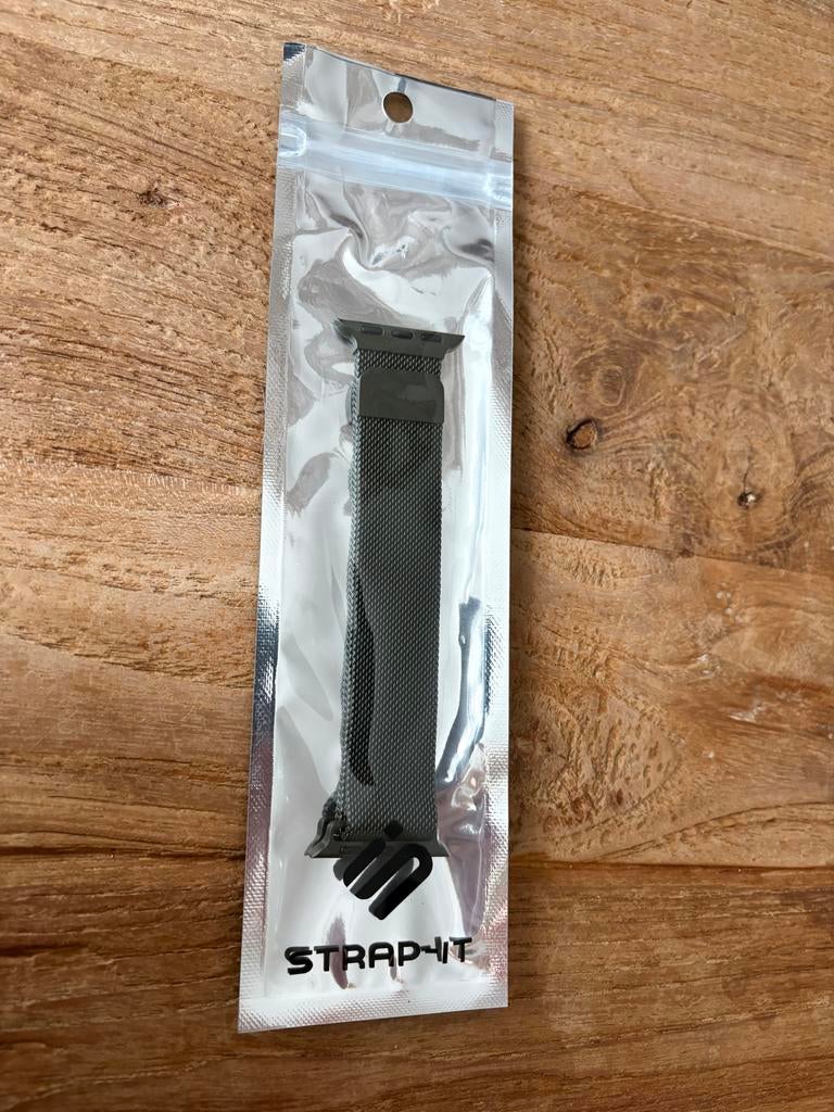Apple Watch Milanees bandje (donkergroen) 38/40/41mm, Ophalen of Verzenden, Nieuw, Bandje
