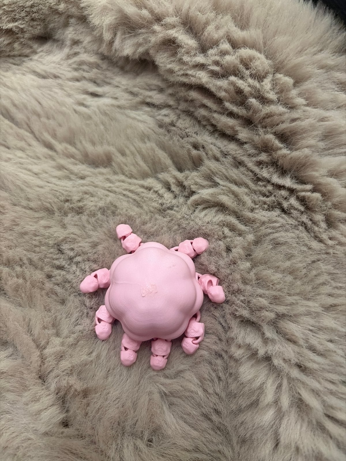 Roze 3D geprinte kwal - Flexibel en stressverlagend, Ophalen of Verzenden, Nieuw, Jongen of Meisje