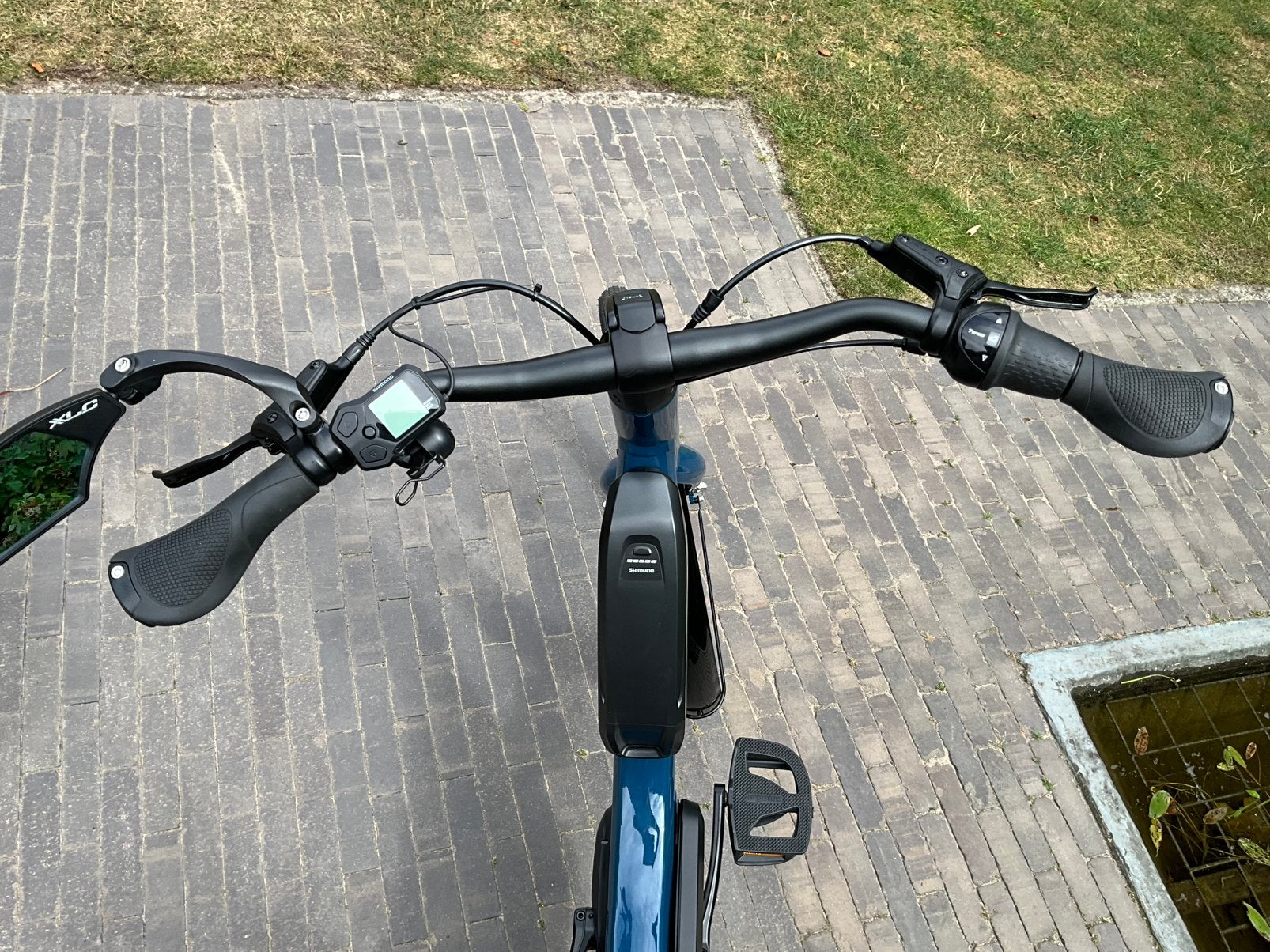 Gazelle Easy Flow. Blauw, Fietsen en Brommers, Elektrische fietsen, Ophalen, Zo goed als nieuw, Minder dan 47 cm, 50 km per accu of meer