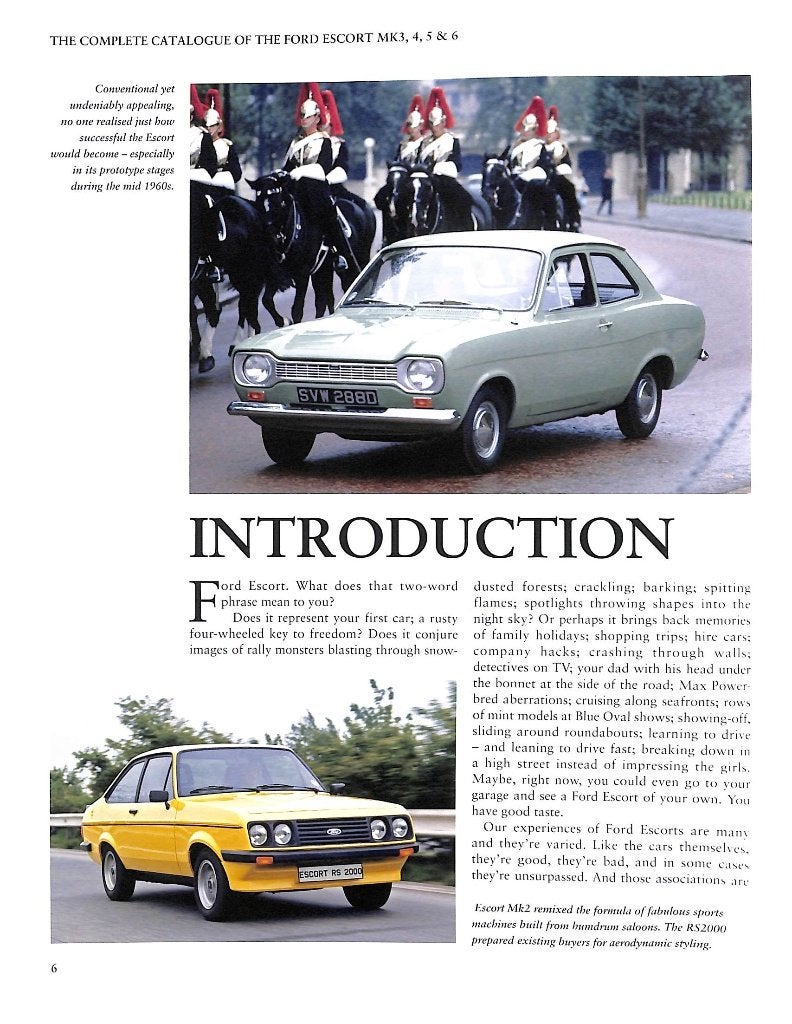 The Complete Catalogu of the Ford Escort Mk3, Mk4, Mk5 & Mk6, Ford, Verzenden, Nieuw, Dan Williamson
