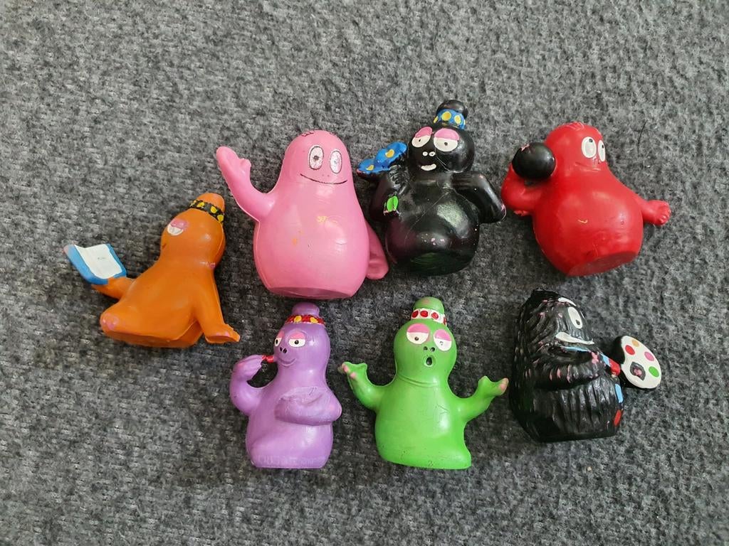 Barbapapa figuren set - 7 stuks, Ophalen of Verzenden, Gebruikt, Jongen of Meisje