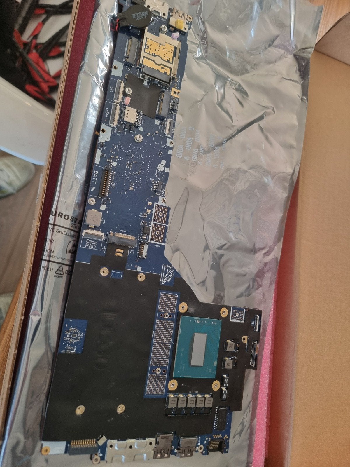 DELL PRECISION 16 7680 MOTHERBOARD i9, Computers en Software, Moederborden, Ophalen of Verzenden, Nieuw, DDR4