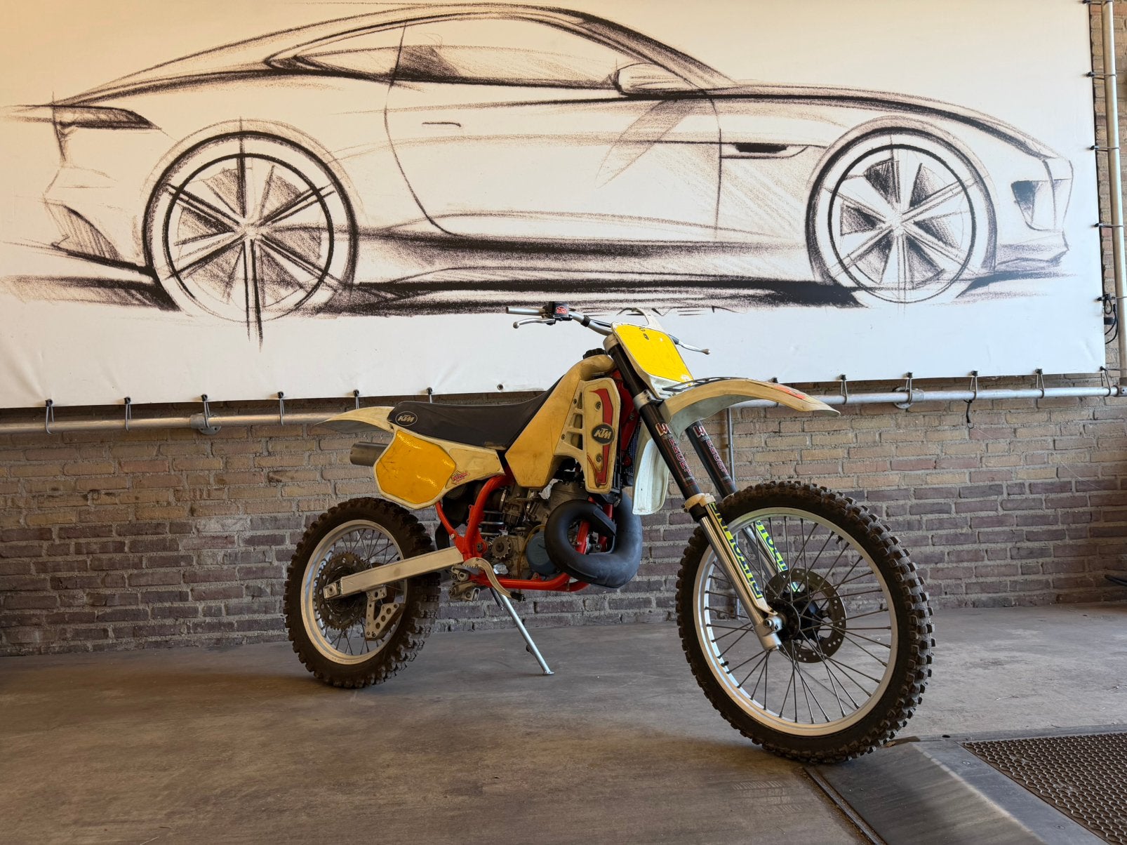 KTM 250MX 2takt 1987 250cc Oldschool Crosser!, Motoren, 250 cc, Gebruikt, Particulier, Crossmotor