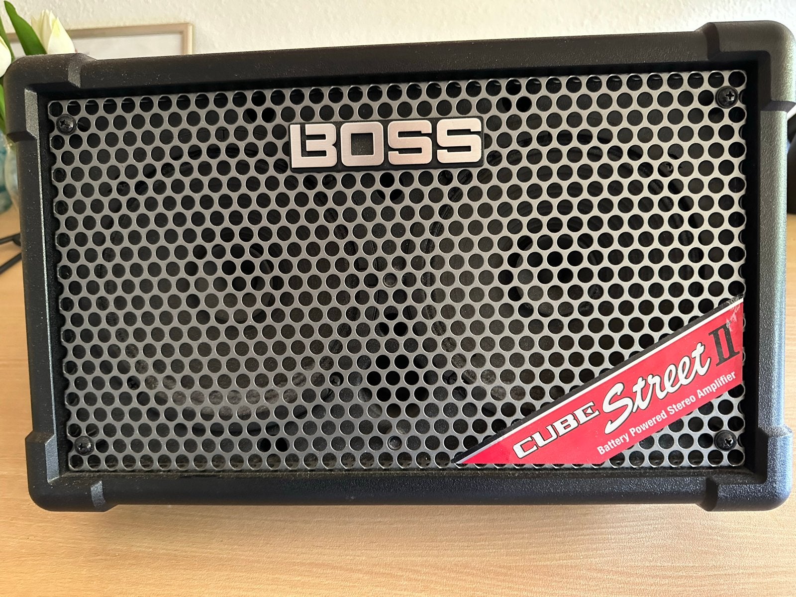 Boss Cube Street II met Bluetooth Audio MIDI Dual Adapter, Ophalen of Verzenden, Zo goed als nieuw, Gitaar, Minder dan 50 watt