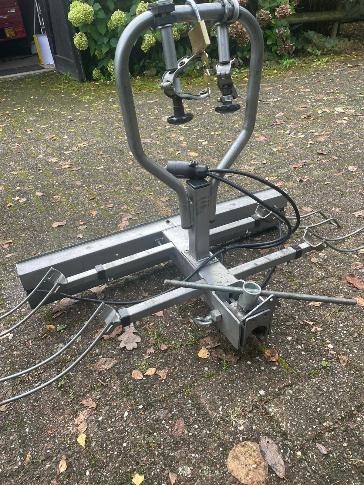 Robuuste fietsendrager, Auto diversen, Ophalen, Gebruikt, 2 fietsen, Trekhaakdrager