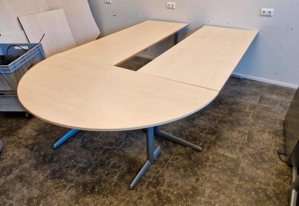 100x Ahrend 500 bureau ( 1m tot 2m ) nieuw of origineel blad, Kofferen 60, In hoogte verstelbaar, Ophalen of Verzenden, Zo goed als nieuw