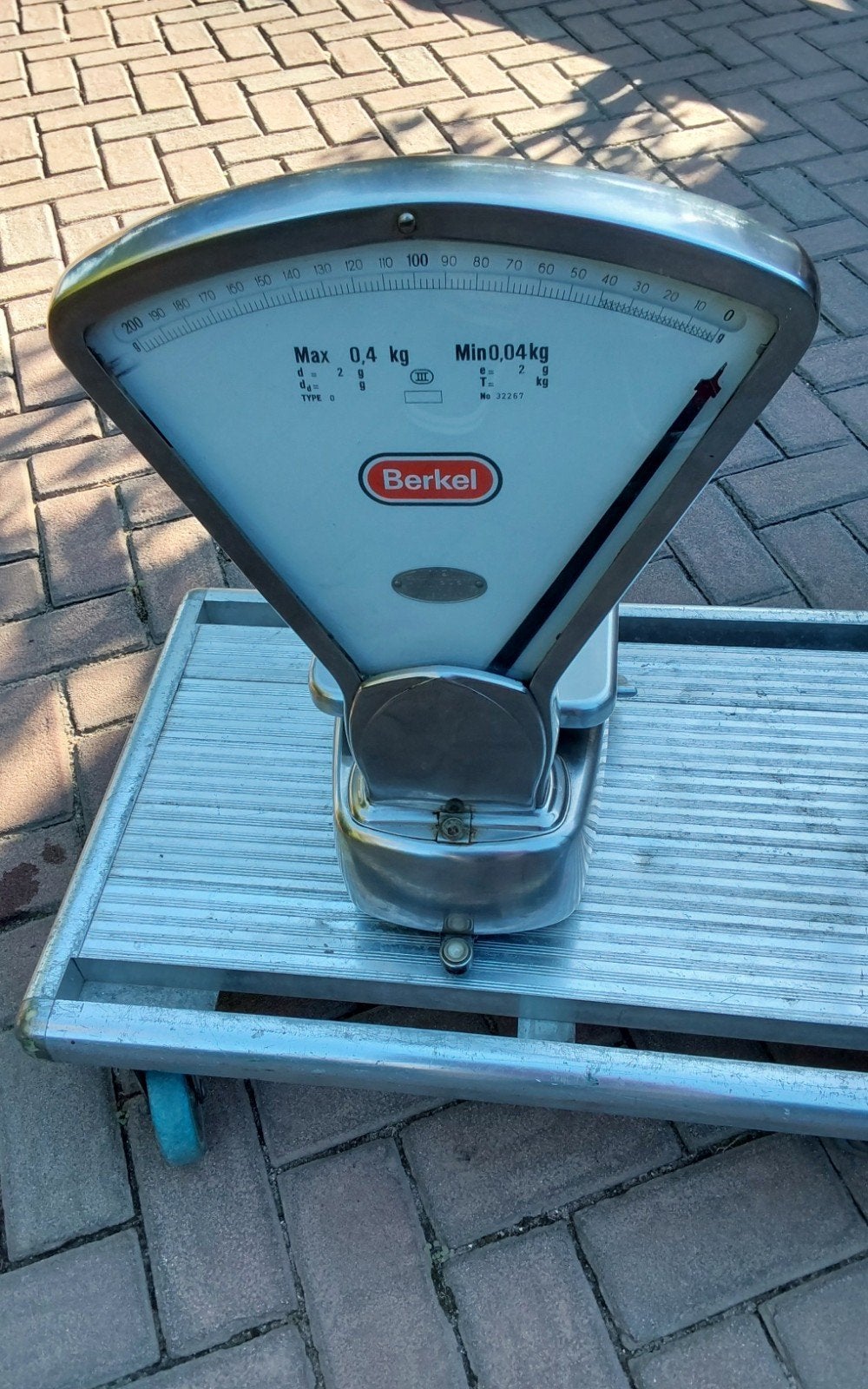 berkel weegschaal prima staat, Minder dan 10 kg, 1 tot 500 gram, Ophalen of Verzenden, Zo goed als nieuw