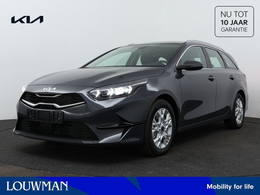 Kia Ceed Sportswagon 1.5 T-GDi DCT7 DynamicLine | Navigatie, 12 maanden, Stof, Gebruikt, Zwart