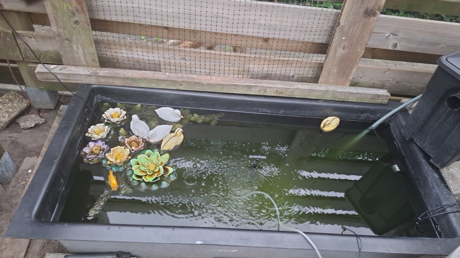Vijver platen  gezochte, Tuin en Terras, Ophalen, Gebruikt