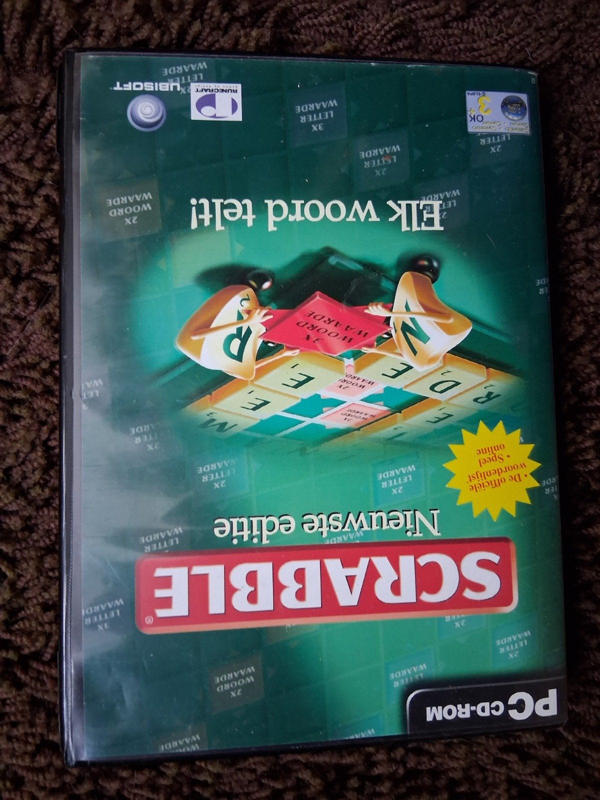 compact disc spel scrabble voor laptop etc, Ophalen, Alle leeftijden, Overige formaten, Actie en Avontuur