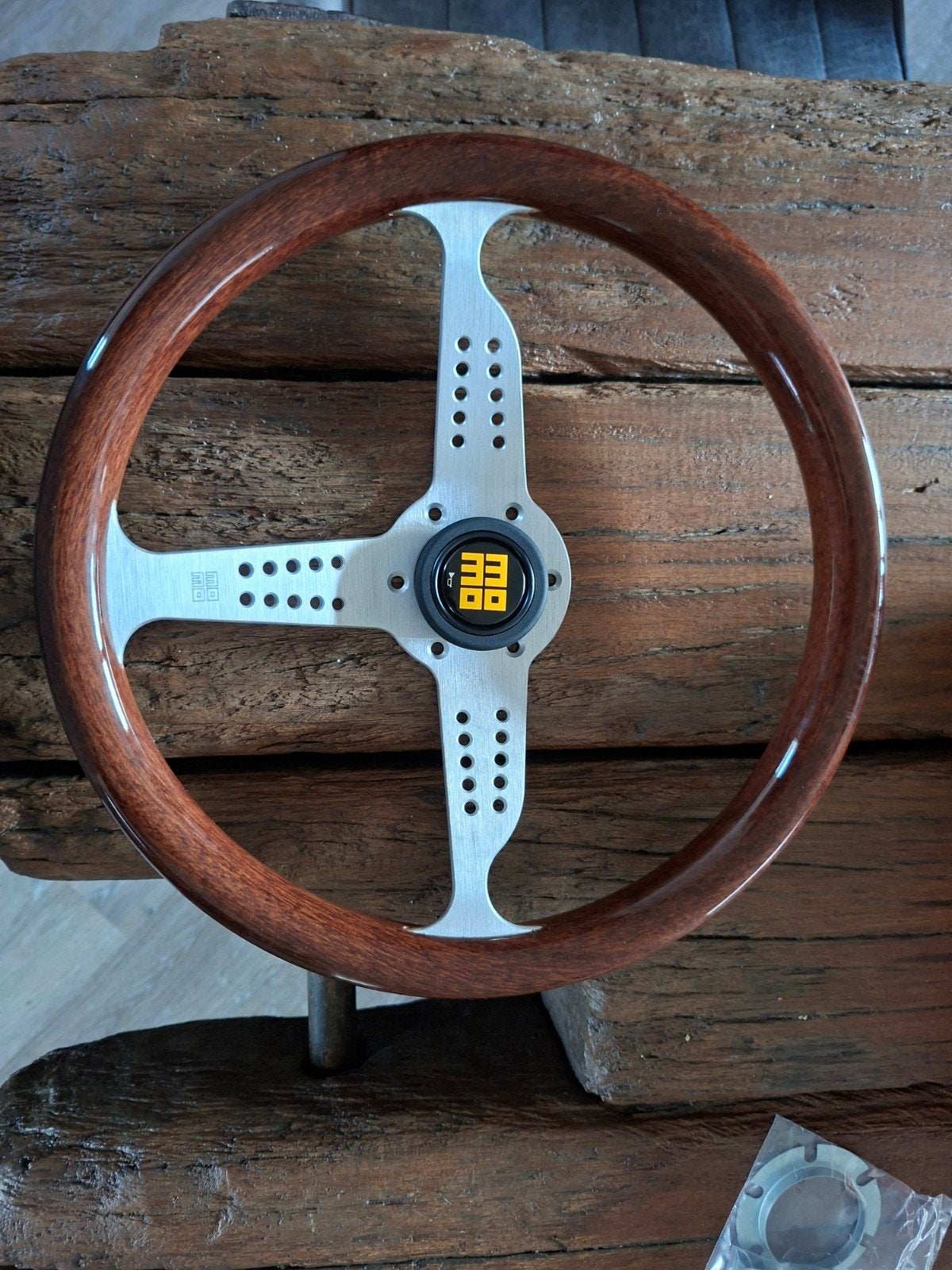 Momo grand prix houten sportstuur 350mm sport stuur, Ophalen of Verzenden, Nieuw