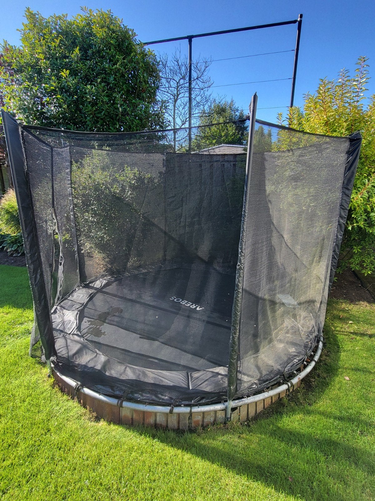 trampoline 305cm, Ophalen, Gebruikt