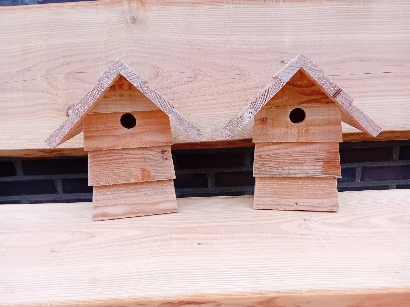 Koolmees pimpelmees roodborstje boomklever nestkastje, Dieren en Toebehoren, Vogels | Hokken en Kooien, Nieuw, Hout, Ophalen of Verzenden