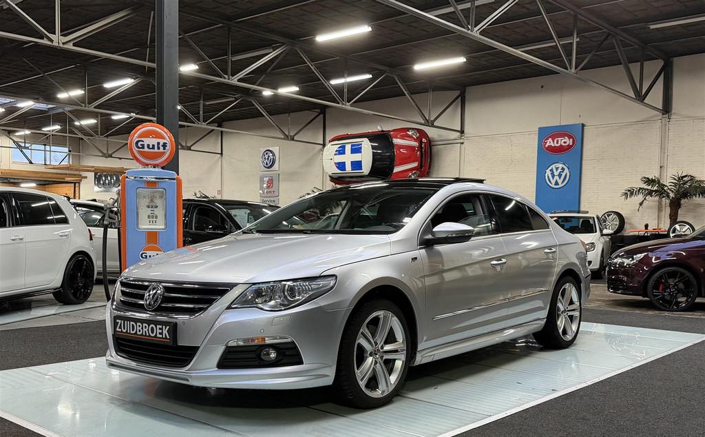 Volkswagen Passat CC 2.0 TSI DSG R-Line Vol opties! Navi! Cr, Auto's, Automaat, 4 cilinders, Origineel Nederlands, Bedrijf