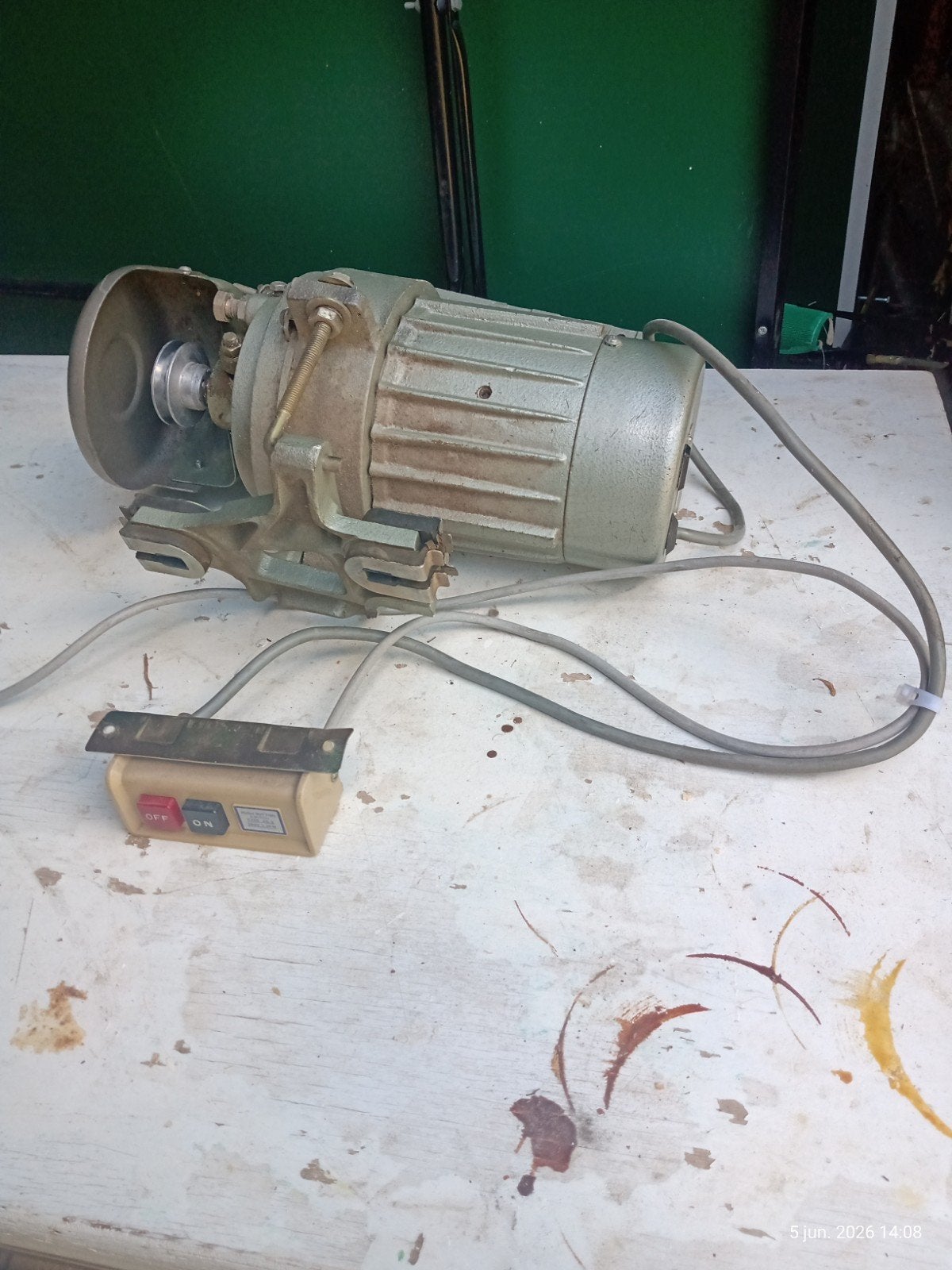 Clutchmotor merk winsew, Ophalen, Gebruikt, Naaimachine, Overige merken