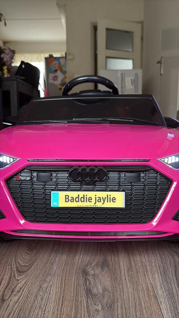 Roze kinder auto, Ophalen, Zo goed als nieuw
