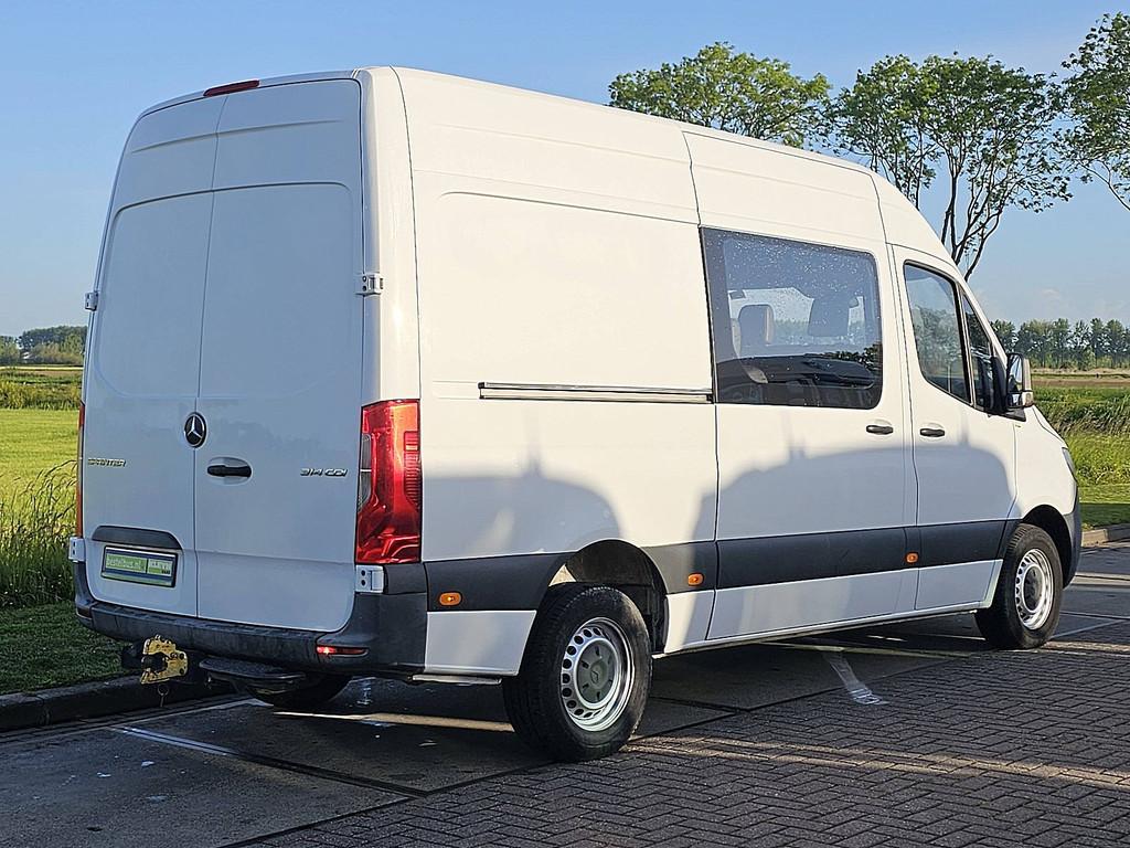 MERCEDES-BENZ SPRINTER 314 l2h2 dubbele cabine!, Gebruikt, Euro 6, 143 pk, Wit