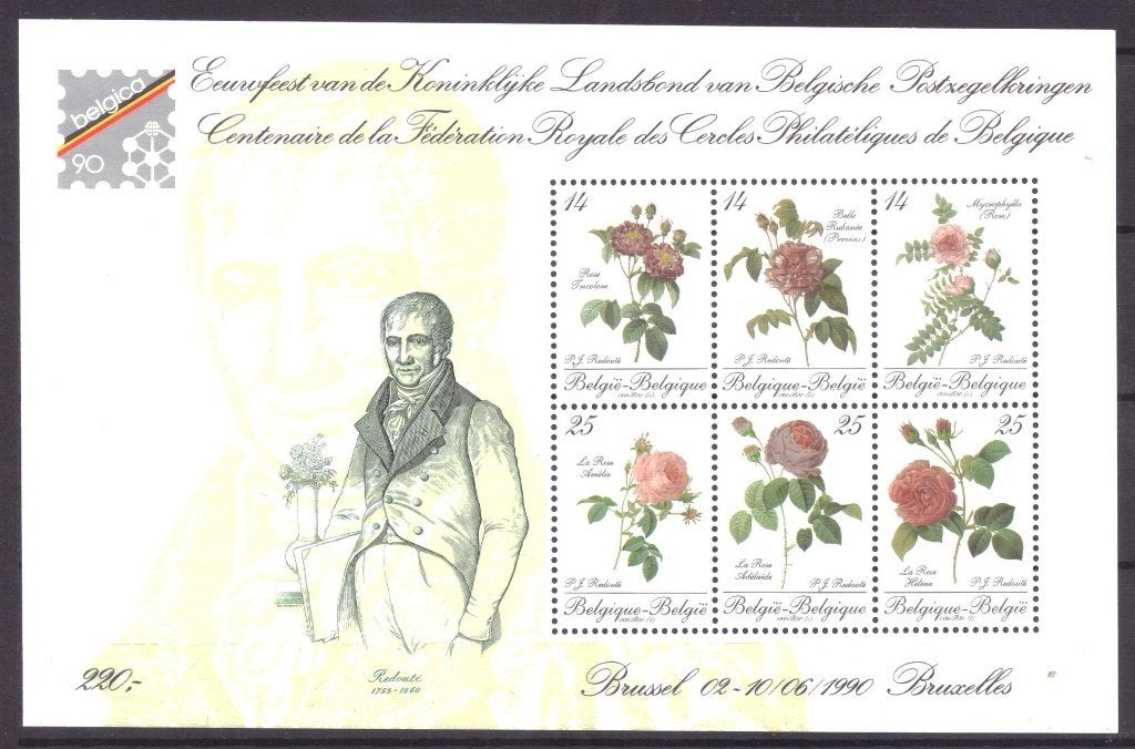 Belgie Mi blok 67 OBP blok 61 Postfris! (1990), Postzegels en Munten, Postzegels | Europa | België, Verzenden, Zonder stempel