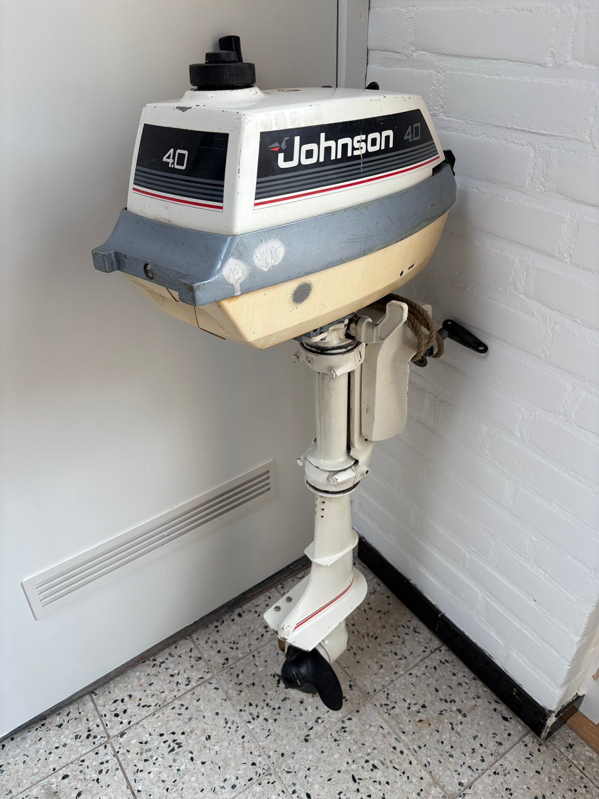 Johnson BB motor, Watersport en Boten, Ophalen, Gebruikt, Motor en Techniek